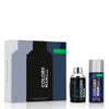 United Colors of Benetton Colors Man Black Men's Perfume/Cologne For Men Eau de Toilette 3.4 oz Edt — 3