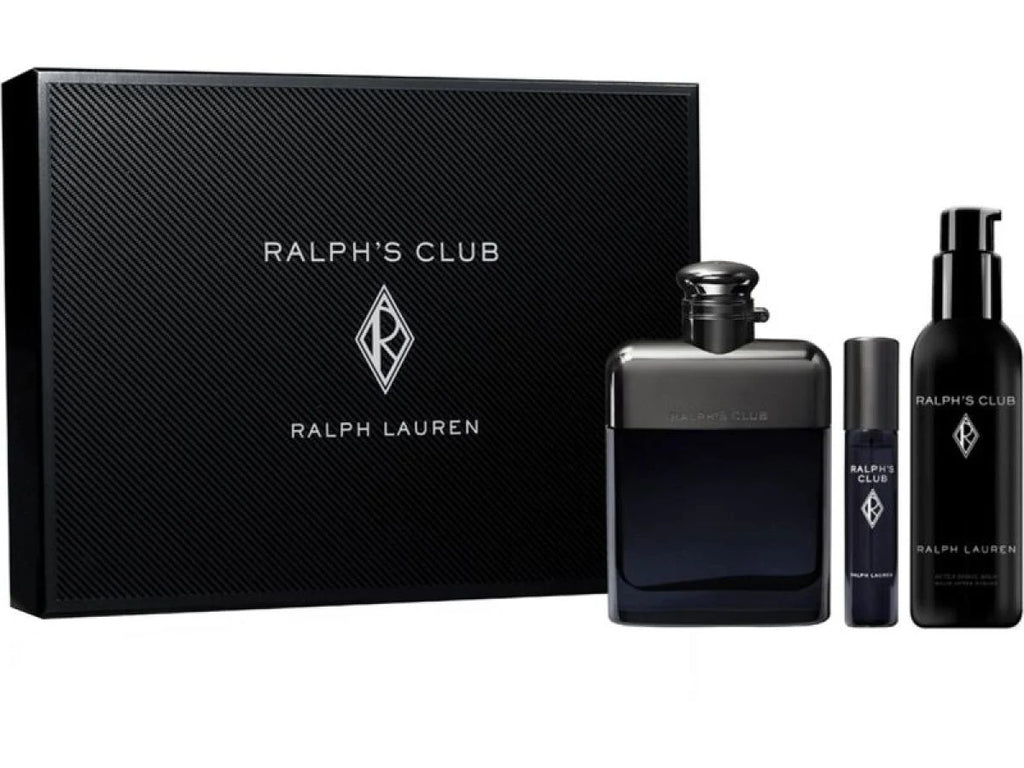 Ralph Lauren Ralph's Club 3-Piece Set 3.4oz Men EDP Spray — 1
