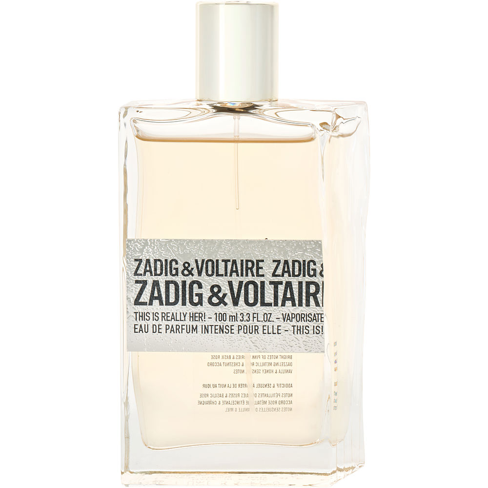 Zadig Really Intense 3.3oz Woman EDP — 1